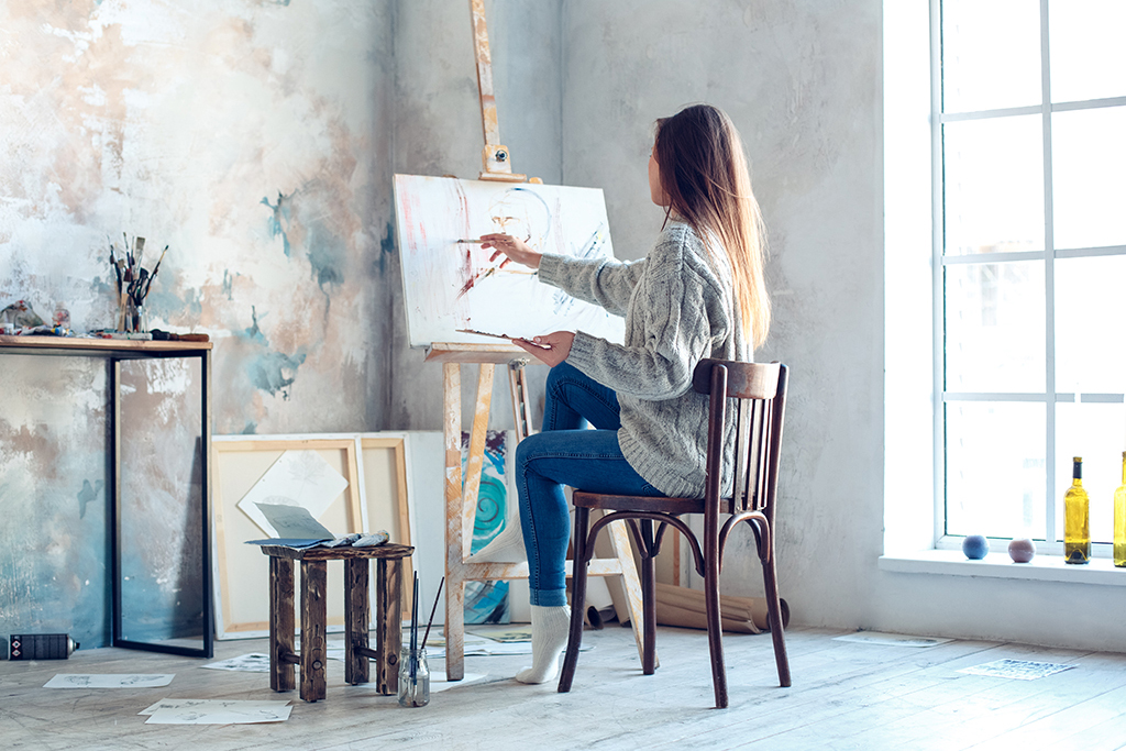 Learn how to draw and paint art lessons